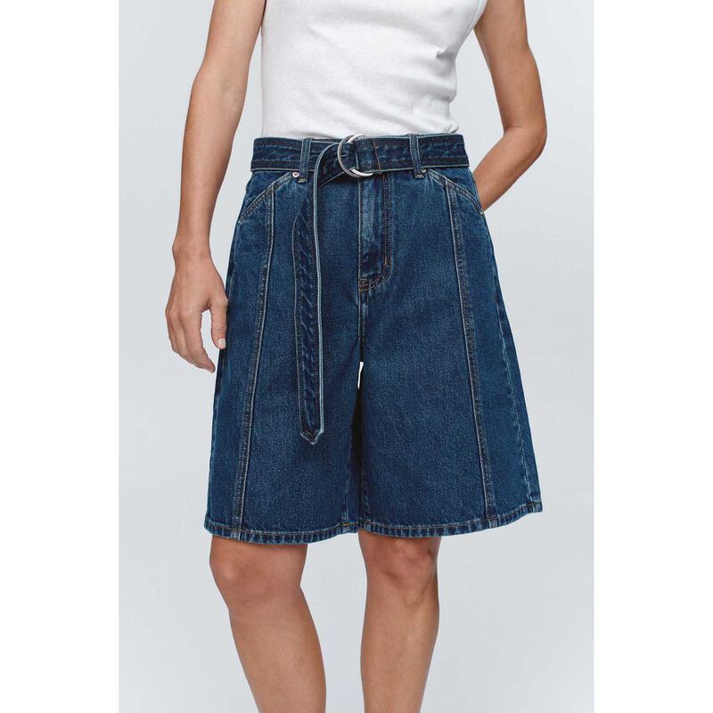 Marle Belted Jean Short image number 2